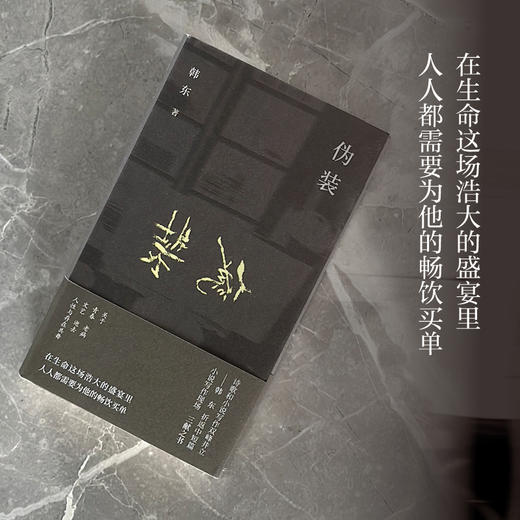 （精装）伪装 鲁迅文学奖得主韩东 中短篇小说 在生命这场浩大的盛宴里 人人都需要为他的畅饮买单(韩东) 商品图1
