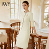 IWY/米色通勤职业装气质女神范西装套装高端公务员教师面试工作服CS1975-W 商品缩略图2