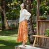 绽放旅行女装522朵/100%汉麻高端宽松文艺休闲百搭防晒衬衫 商品缩略图2