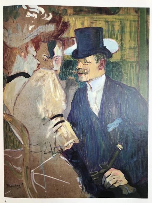 图卢兹-罗特列克画集 84幅彩色207幅黑白插图 精装16开 商品图13