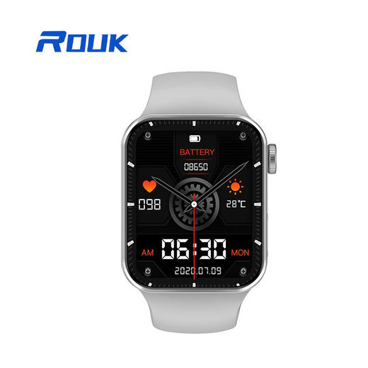 ROUK(柔刻）智能手表watch8/S8 银色 商品图2