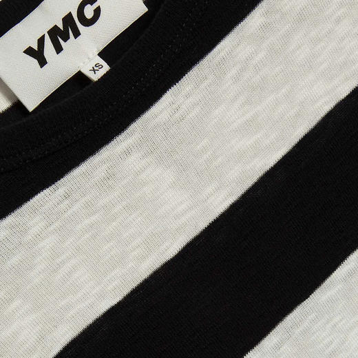 YMC CHARLOTTE SHORT SLEEVE TOP 女装休闲条纹圆领T恤 商品图2