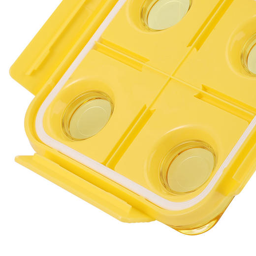 HTE958FU 乐扣乐扣 鲜享四分格密封储物罐（黄色） 商品图5