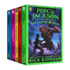 波西杰克逊系列5册 英文原版 Percy Jackson Rick Riordan 神火之盗 魔兽之海 巨神之咒 迷宫之战 终之战 雷克莱尔顿进口书籍 商品缩略图2