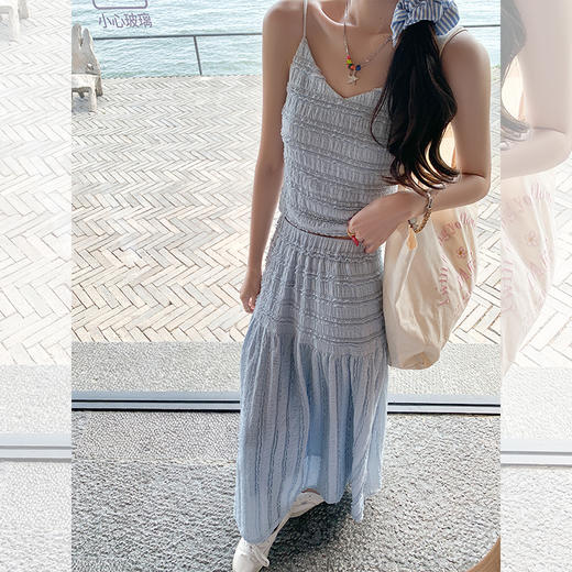 <曾小咸推荐>新品最后一波现货，微信粉丝抢！卖完全渠道下架！！【约会日记】背心上衣+半裙  背心日常99.99 立减60 秒杀39.99！！半裙日常159.99 立减90 秒杀69.99！！ 商品图2