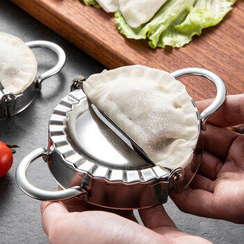 美厨（MAXCOOK）包饺子器 304不锈钢包饺器饺子模具包水饺夹 小号MCPJ905 商品图2