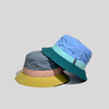拼色可折叠收纳渔夫帽 商品缩略图0