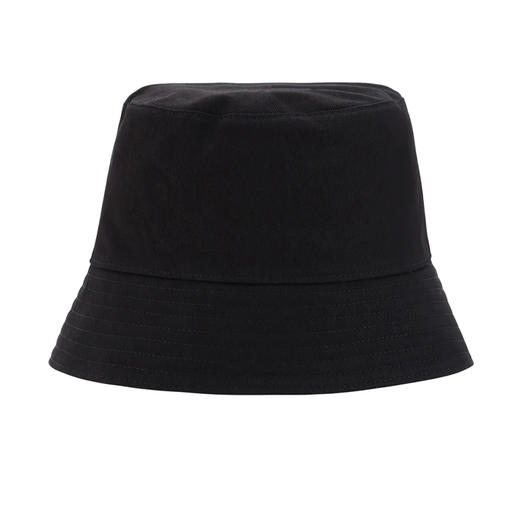 ALEXANDER MCQUEEN 亚历山大.麦昆 男士字母徽标刺绣棉质渔夫帽 黑色 782063 4105Q 1080 商品图1