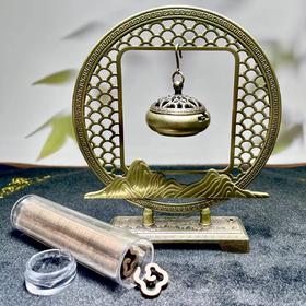 D香炉套装-香炉赠老山檀香