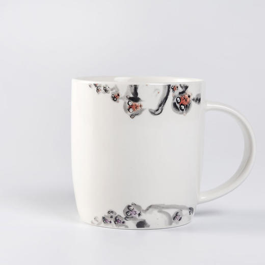 不仁斋 薛继业2024新款水墨小画系列 骨瓷贴花马克杯 茶杯 咖啡杯 商品图11