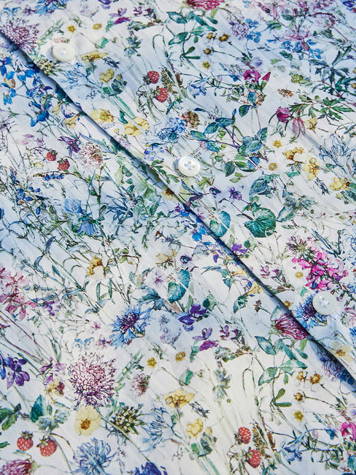 callisto高定WILD FLOWERS 野花印花衬衫 商品图1