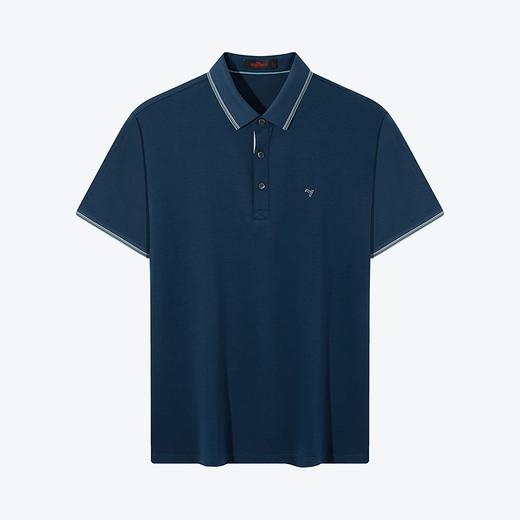 【不变形领】【5A抗菌2A防螨】柒牌polo衫短袖男夏季新款清凉透气商务休闲上衣	126T70150 商品图4