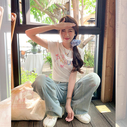 <曾小咸推荐>【海派甜心】涂鸦T恤 商品图2