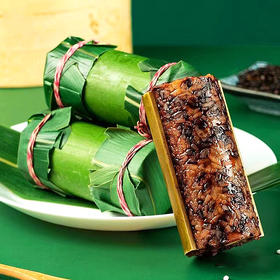 『山东竹筒粽』端午节馈赠佳品，天然鲜竹制作，清香怡人，口味丰富