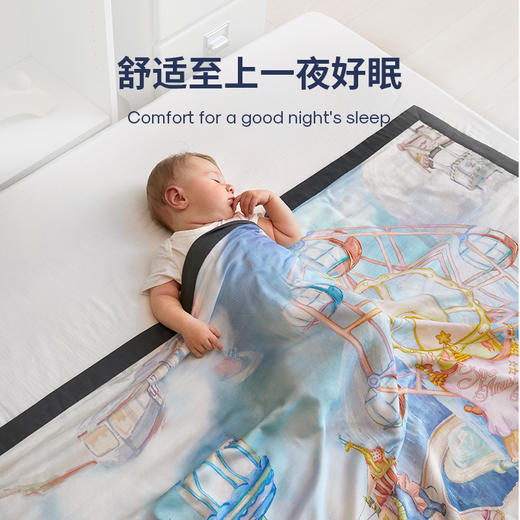 domiamia 夏季四层竹棉纱布盖毯（局印款） 商品图5