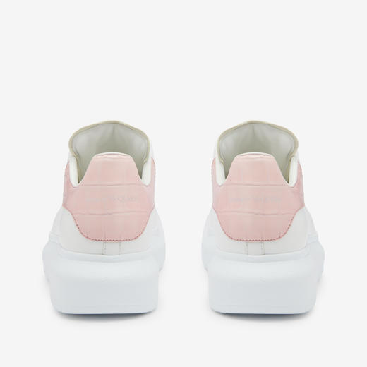 ALEXANDER MCQUEEN 亚历山大.麦昆 女士粉色尾阔型休闲运动鞋 白色 718233 WIEE6 8742 商品图2