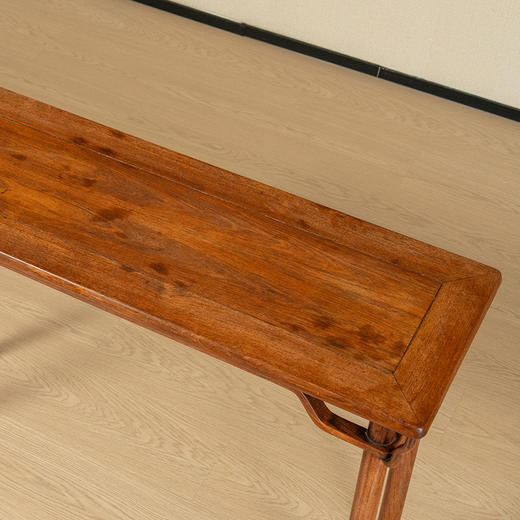 二十世纪 红木一腿三牙条桌 商品图2
