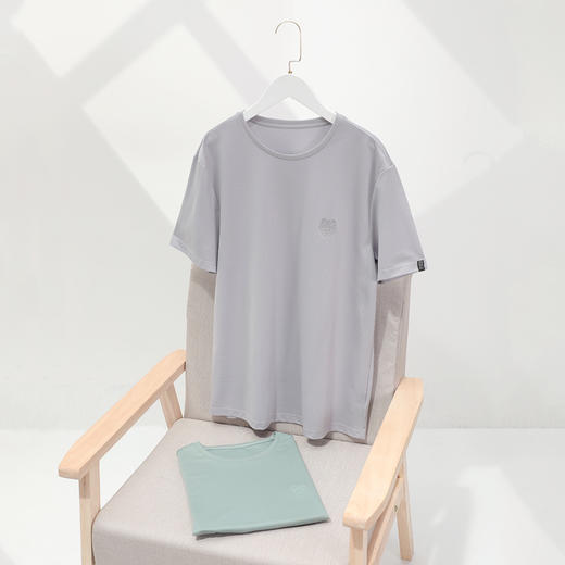 【IVU新品【U品T系列】男士圆领短袖家居服上装 商品图3