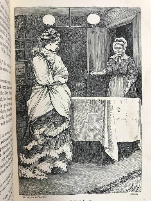 1876年7~12月 阿戈西杂志 配多幅版画插图 真皮精装大32开 商品图7