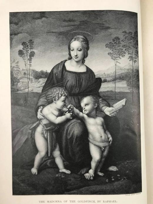 1892年 古老意大利艺术大师们 近百幅插图 漆布精装大16开 商品图2