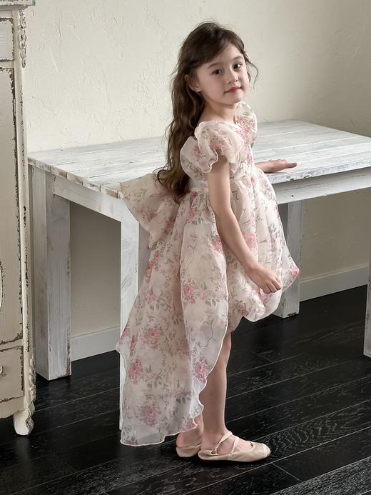 【YW】无忧购“童真童趣”韩系小清新碎花蝴蝶结宝宝公主裙拖尾连衣裙24886（截单后10天发货)25年清仓捡漏 商品图11