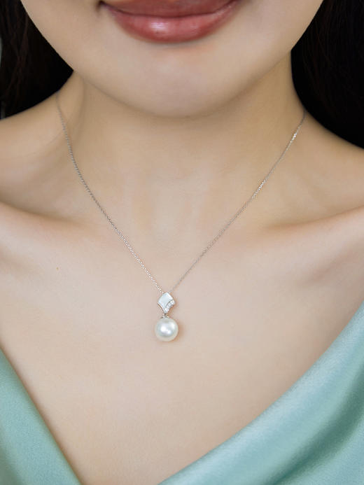 【黑科技】芳霏-可拆卸珍珠吊坠（会员享试戴权益，定制后不支持7天无理由退换货） 商品图4