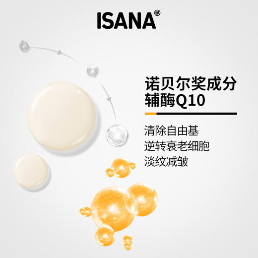 2支起卖，再减10元！【紧致、淡纹、修护】德国ISANA 辅酶Q10眼霜15ml 商品图2