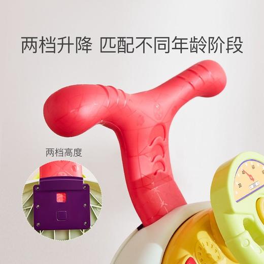 英国Evoceler伊维诗乐婴儿学步车手推车防o型腿侧翻推推乐助步车手推玩具【母婴】 商品图6