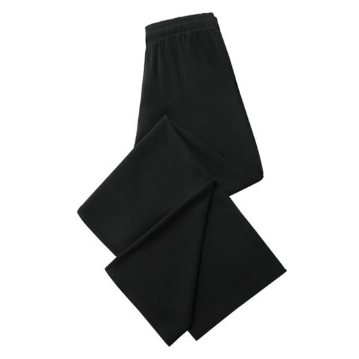 「西装面料！数色可选」抹茶绿冰丝阔腿裤女夏薄款高腰垂感雪纺凉凉裤窄版直筒休闲西装裤下装 商品图4