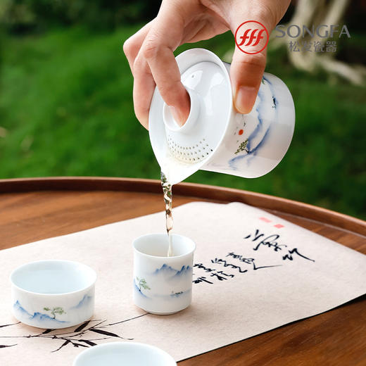 4头山水间旅行茶具 商品图7