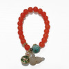 橙玉髓凤凰松石单圈扩香手链 色泽亮丽 心想事橙 商品缩略图4