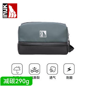 INUK新款多功能手拿包化妆包洗漱包化妆品收纳包学生笔袋
