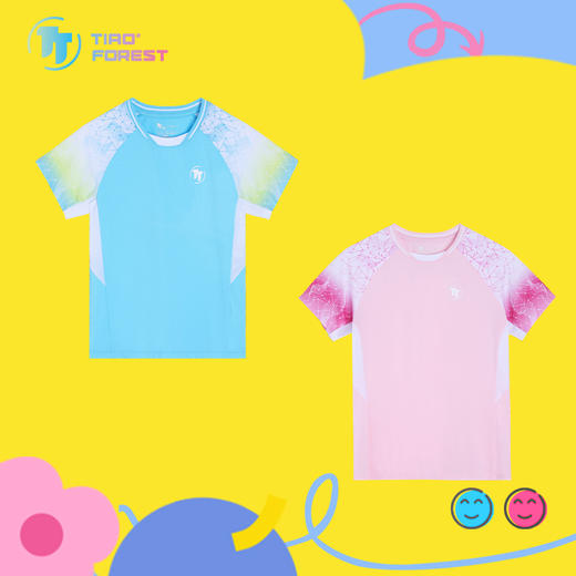 【儿童运动】跳跳森林青少年运动短袖T恤 吸湿速干 户外运动 科技跳绳装备 商品图4