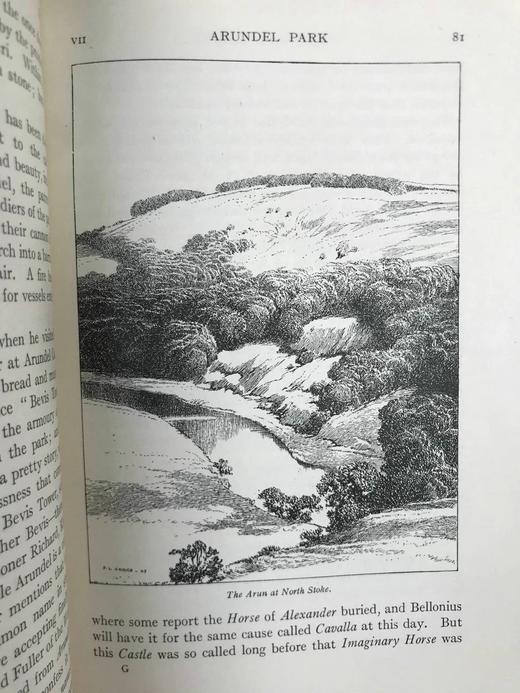 1935年 萨塞克斯郡的大街小巷 约百幅精美插图 漆布精装32开 商品图12