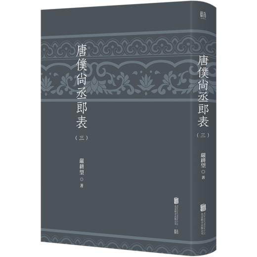 唐仆尚丞郎表 严耕望著 梳理排列唐代各级官员任职情况 唐史研究专业工具书 胡适傅斯年杨联陞黄永年许倬云称许 中国历史 商品图3