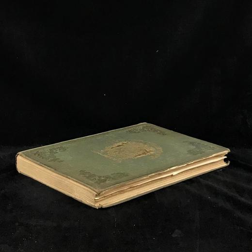 含中国内容！41.5*29.5cm！1858年1~6月 伦敦新闻画报 数百幅版画插图 漆布精装8开 商品图1