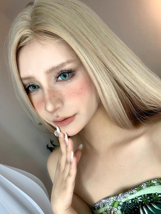 Serltyca 美瞳年抛 野蛮生长绿 直径14.5mm着色13.8mm 无售后缺货随机 不送盒子 商品图4