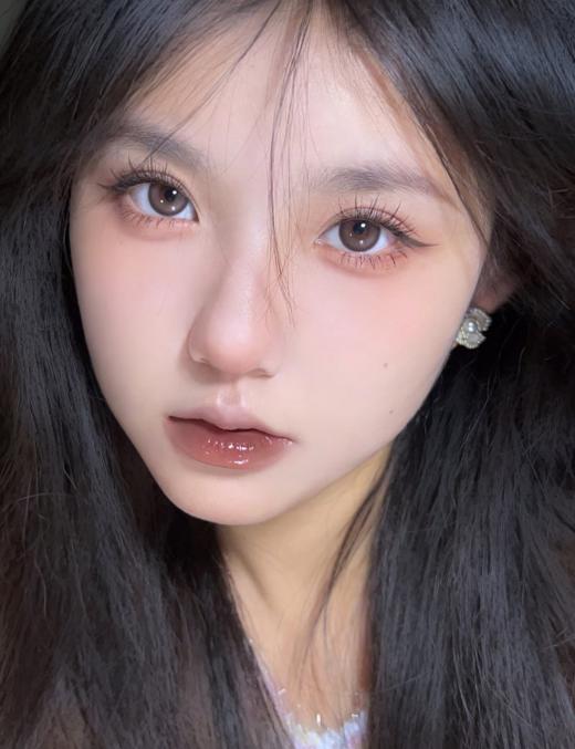 bariecat 日抛 小椰青&小树莓 棕褐/粉紫 14.2mm 美瞳一盒十片装 奶呼呼清透眼 日抛无售后 商品图8