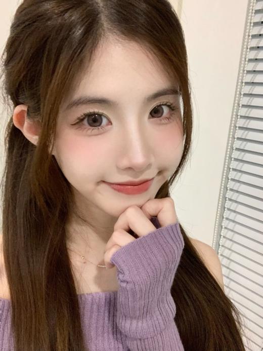 bariecat 日抛 小椰青&小树莓 棕褐/粉紫 14.2mm 美瞳一盒十片装 奶呼呼清透眼 日抛无售后 商品图7