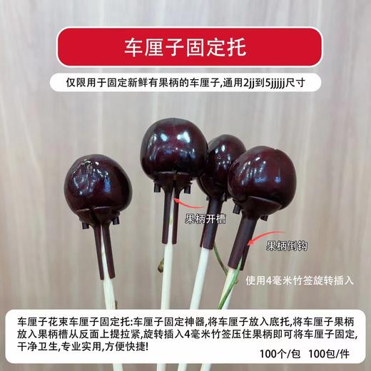 【水果固定工具】车厘子固定托  100个/包 商品图1
