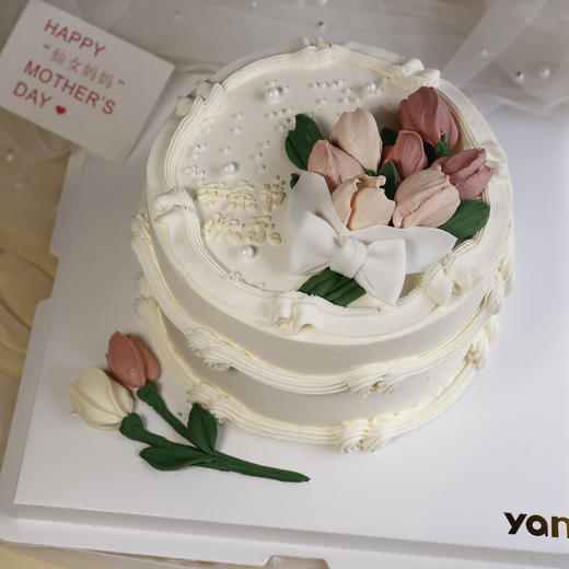 粉色郁金香（白底） 商品图0