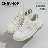 ZHR厚底网面小白鞋2024新款ins潮网洞鞋增高板鞋轻便舒适休闲鞋子 商品缩略图9