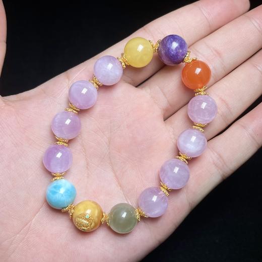 DS925紫锂辉单圈-多宝手串 商品图0