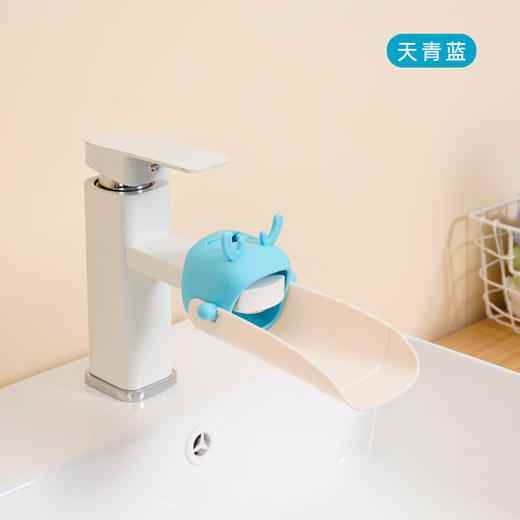 【新款小鹿儿童水龙头延伸器】宝宝洗手 可爱卡通加长引水通用防溅神器 商品图5