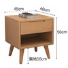 实木床头柜09#原木色 商品缩略图0