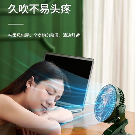 「挂立两用！静音设计」康佳小风扇 桌面插电款办公室桌子宿舍礼品生活电器2024新款学生台式小礼品 商品图3