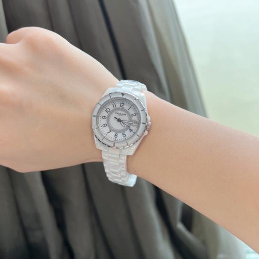 coa蔻家PRESTON系列数字双针女士石英腕表手表 商品图10