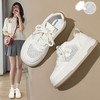 ZHR厚底网面小白鞋2024新款ins潮网洞鞋增高板鞋轻便舒适休闲鞋子 商品缩略图0