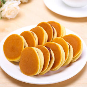 盼盼 铜锣烧 日式风味特色美食夹心面包糕点饼干休闲零食红豆味 2000g