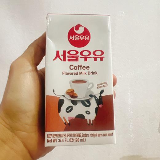 首尔灭菌咖啡牛奶190ml서울우유/멸균커피맛190ml 商品图0